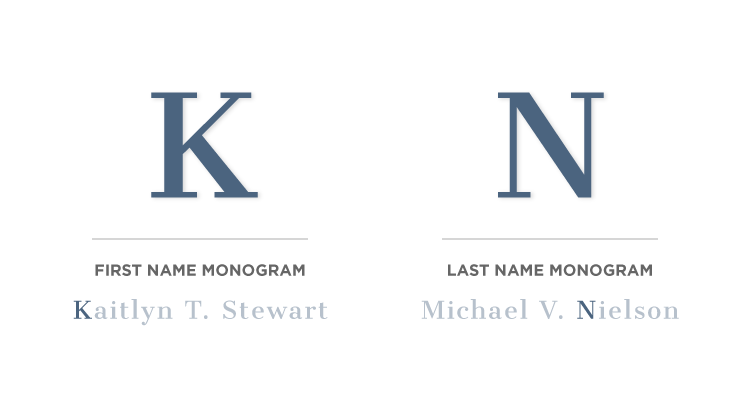 monogram-one-letter