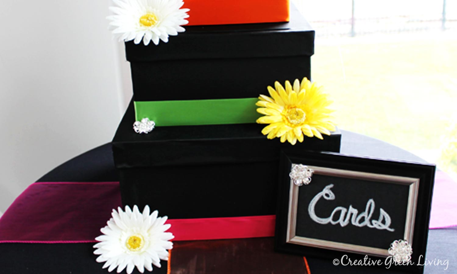 colorful card box