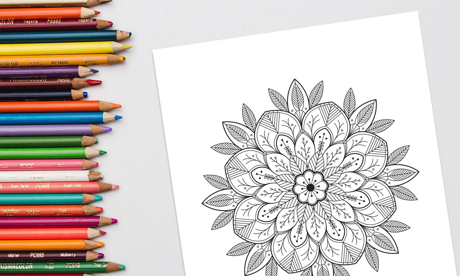 mandala coloring page