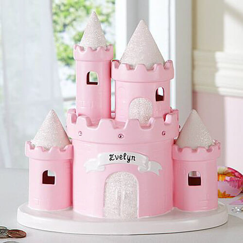 Baby Shower Gift Idea by Gifts.com - Princess Castle Bank
