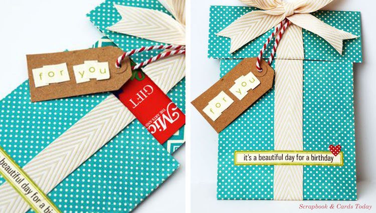 gift-shaped-gift-card-holder-scrapbook-and-cards