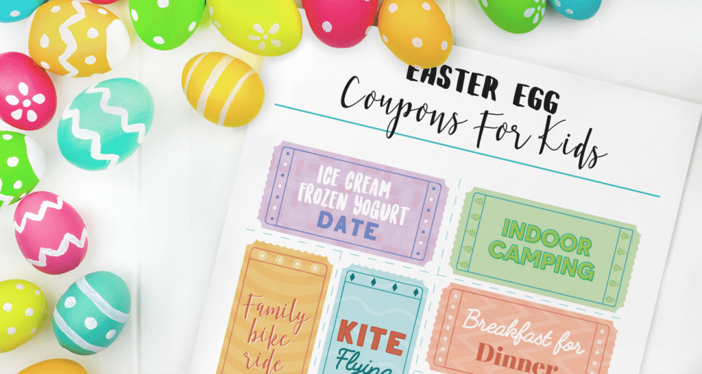 easter egg coupons for kids