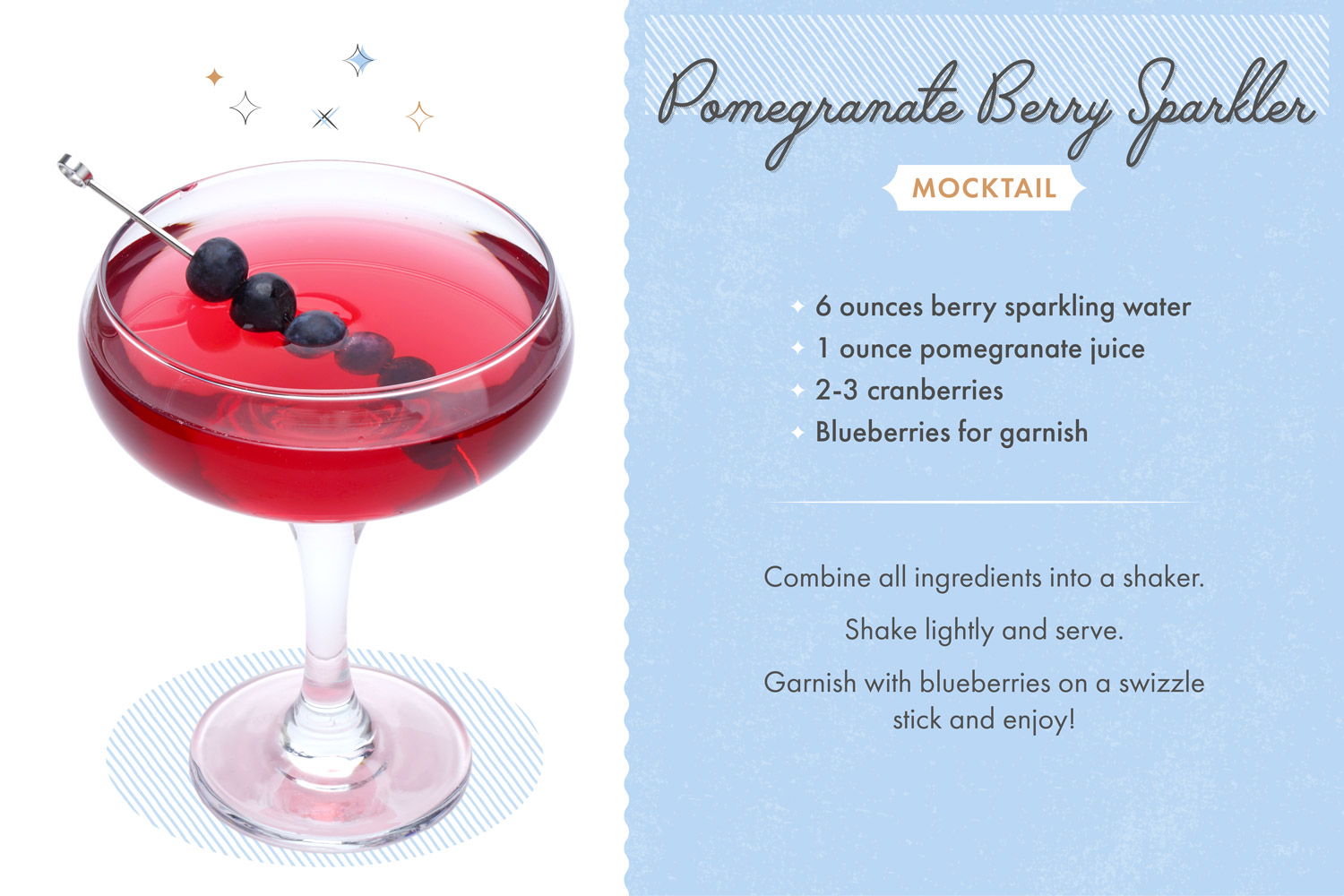 mocktail recipes berry sparkler