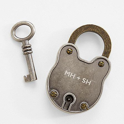 Romantic Gift Idea for Her by Gifts.com - Vintage Lock